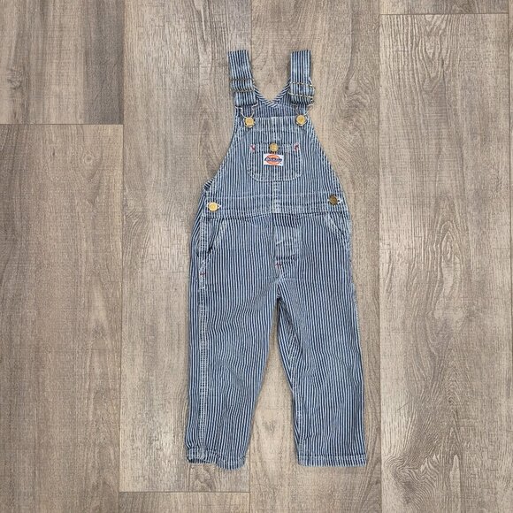 Dickies Other - DICKIES Railroad Stripe Toddler Overalls